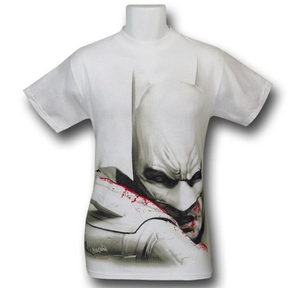 New in Box Collectable BATMAN Arkham City Print T-Shirt Size Large - Picture 2 of 11